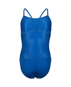 Te Arawa Girls' Solid Team Challenge Swimsuit - Royal