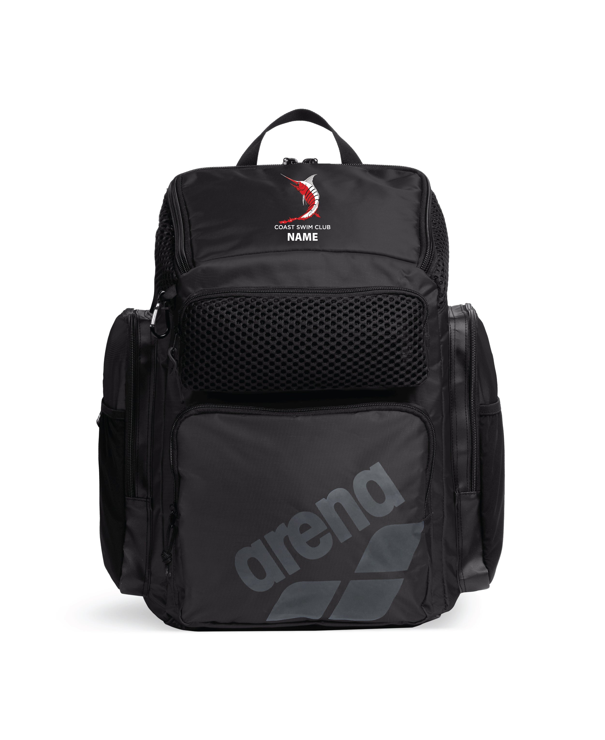 Coast Swim Club Team Arena One Go Backpack 45 - Black