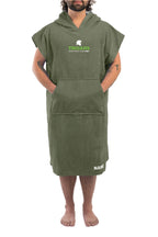 Adult Shore Classic Hooded Towel - Khaki