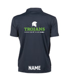 Trojans Unisex Solid Team Polo - Navy