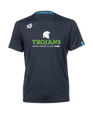 Trojans Unisex Solid T-Shirt - Navy