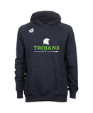 Trojans Unisex Hooded Panel Sweatshirt - Navy