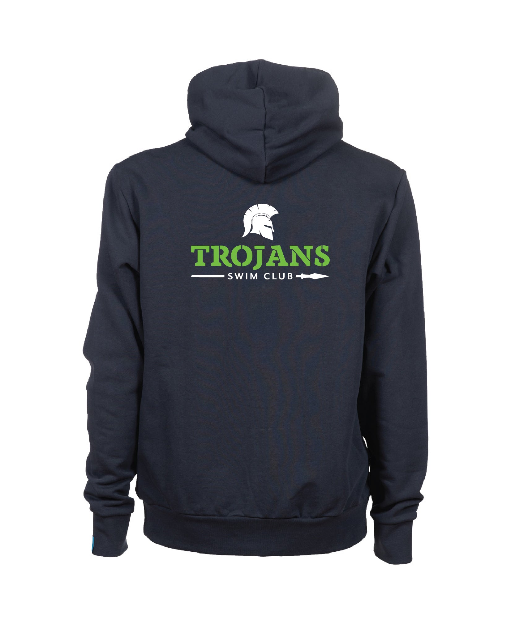 Trojans Unisex Hooded Panel Jacket - Navy