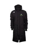 Trojans Unisex Solid Parka - Black