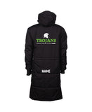 Trojans Unisex Solid Parka - Black