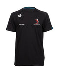 Coast Swim Club Unisex Team Panel T-Shirt - Black