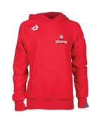 Canterbury Diving Jr Team Hood Sweater - Red