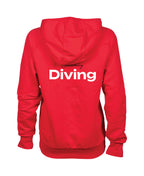 Canterbury Diving Jr Team Hood Sweater - Red