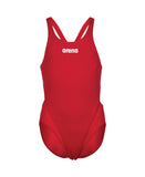 Canterbury Diving Girls' Solid Team Swim Tech Swimsuit - Red