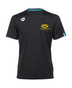 Mt Wellington Unisex Solid T-Shirt - Black
