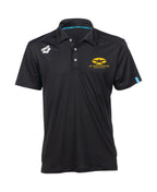 Mt Wellington Unisex Solid Polo - Black
