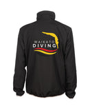 Waikato Diving Unisex Team Jacket Panel - Black