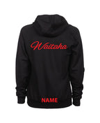 Waitaha Team Unisex Hooded Panel Sweatshirt - Black
