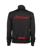 Waitaha Team Unisex Panel Track Jacket - Black