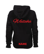 Waitaha Junior Hooded Panel Sweatshirt - Black