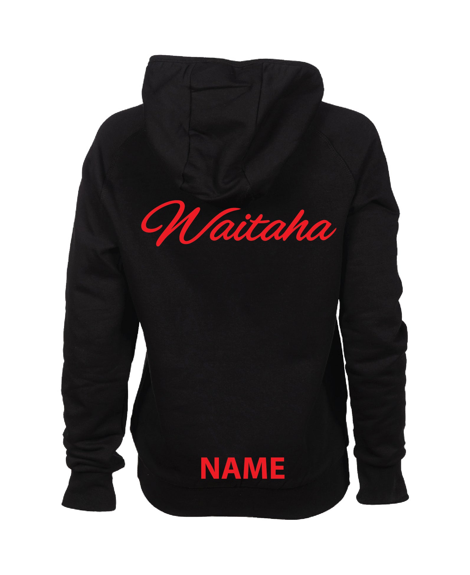 Waitaha Junior Hooded Panel Sweatshirt - Black