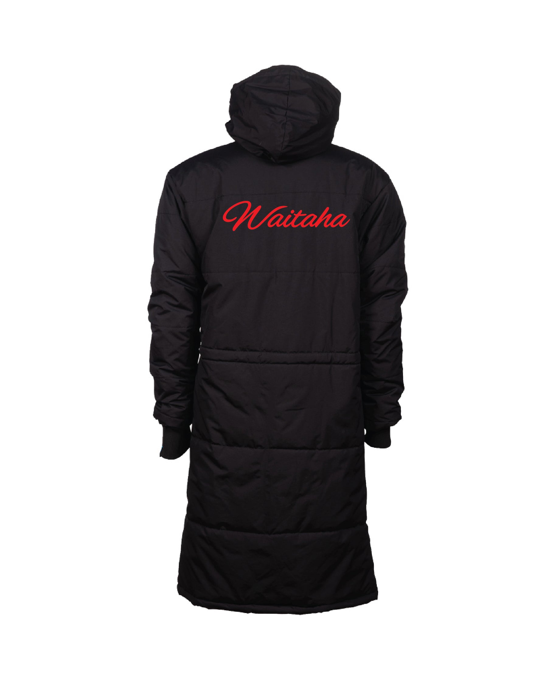Waitaha Unisex Solid Parka - Black