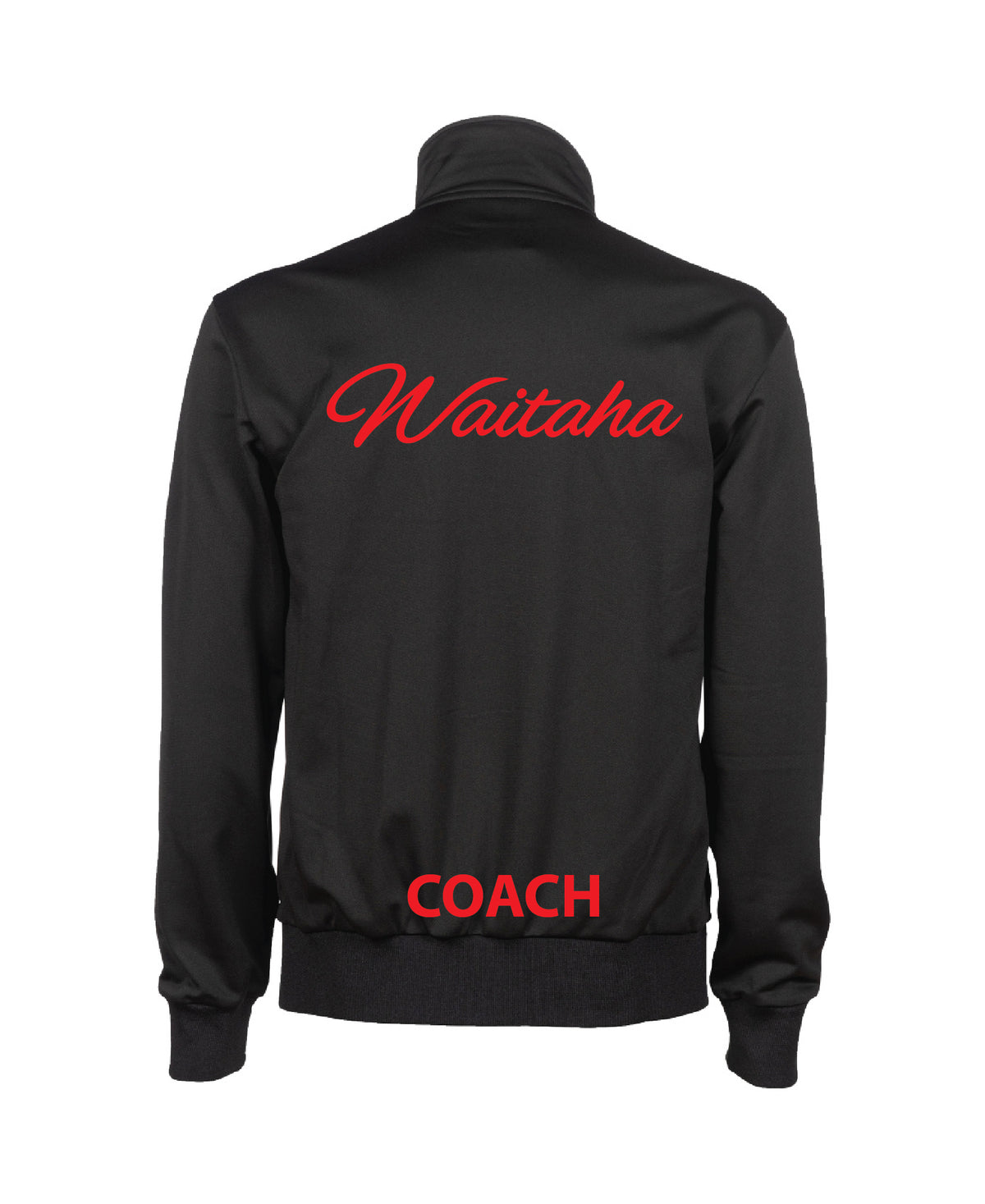 Waitaha COACH Unisex Panel Track Jacket - Black