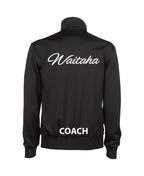 Waitaha COACH Unisex Panel Track Jacket - Black