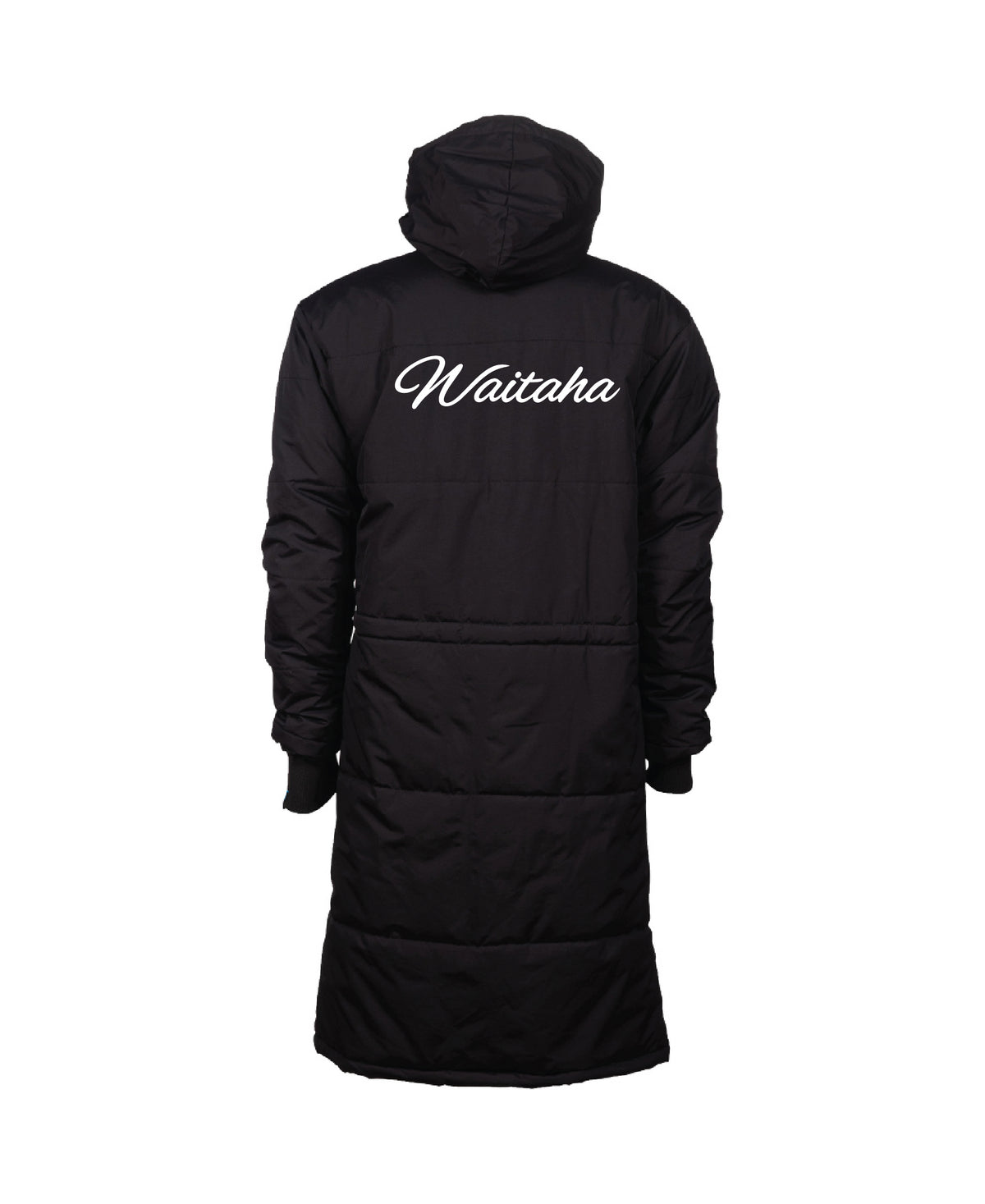 Waitaha Unisex Solid Parka - Black
