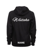 Waitaha Team Unisex Hooded Panel Sweatshirt - Black
