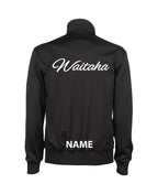 Waitaha Team Unisex Panel Track Jacket - Black