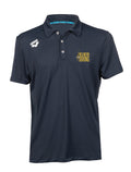 Wgtn Dive Coach Unisex Solid Polo Shirt - Navy