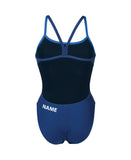 Whangarei Women's Solid Team Challenge Swimsuit - Navy