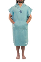 Adult Shore Classic Hooded Towel - Sea Blue