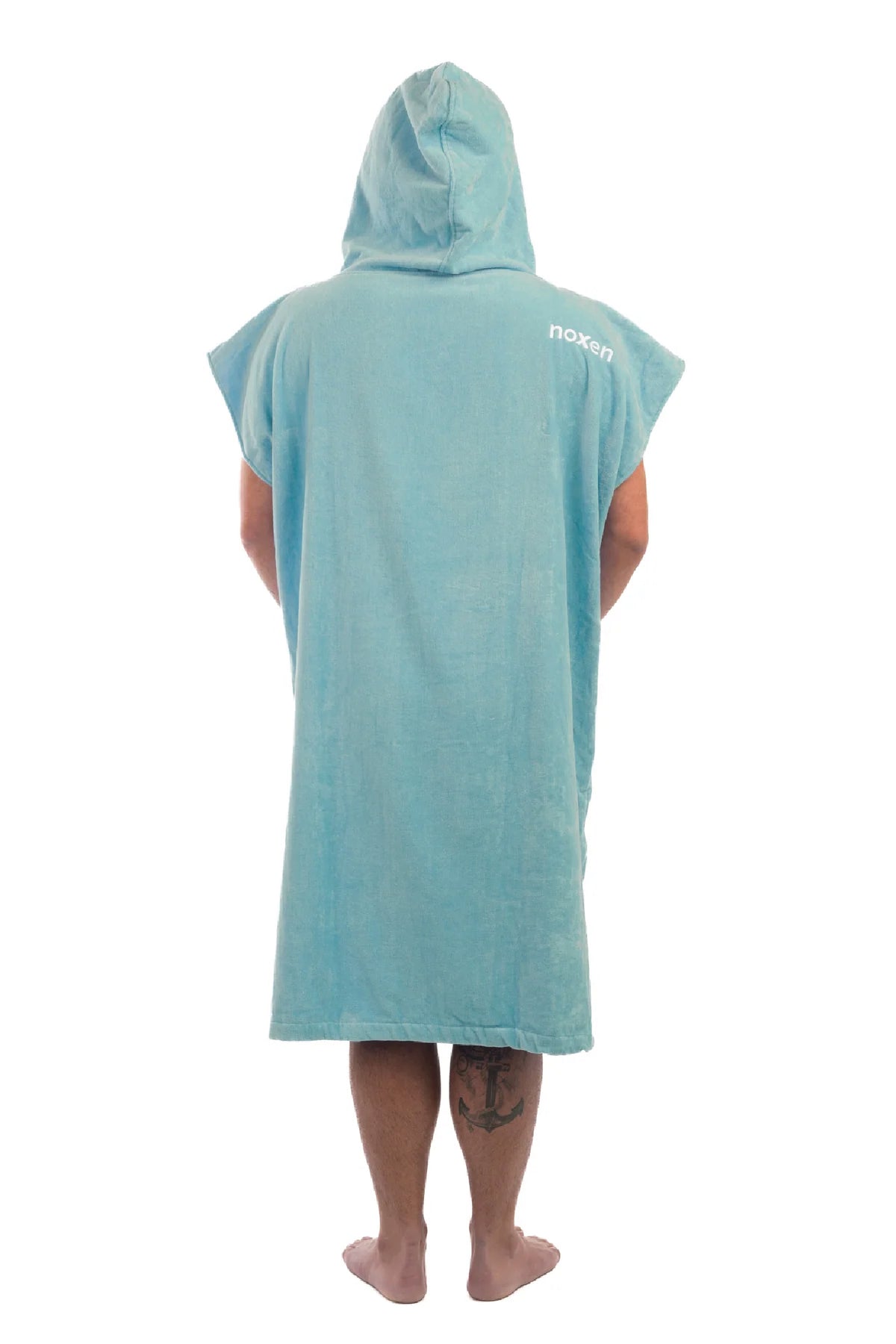 Adult Shore Classic Hooded Towel - Sea Blue