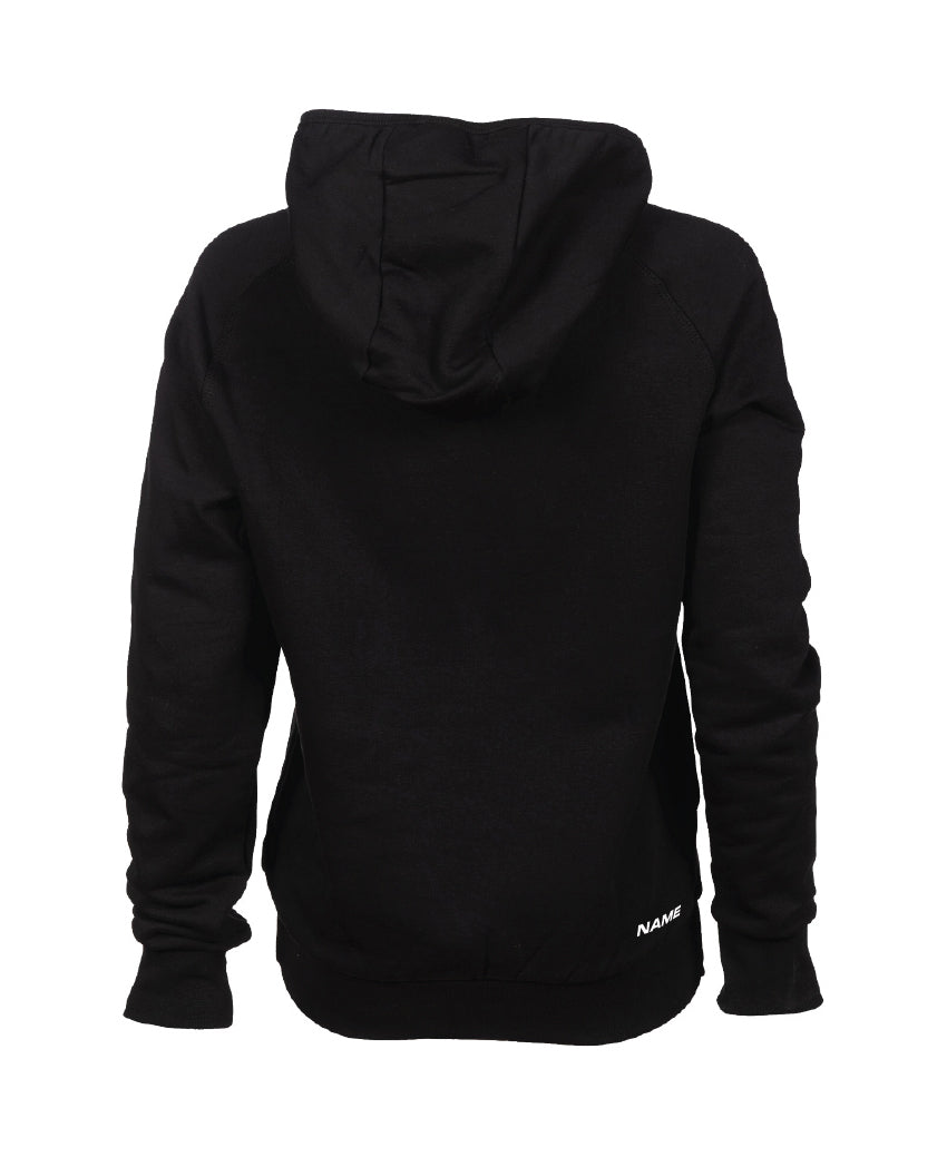 Pukekohe Jr Hooded Panel Sweatshirt - Black
