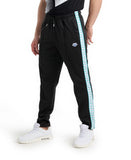Arena Diamonds Relax Pants - Black-White-Blue Diamond