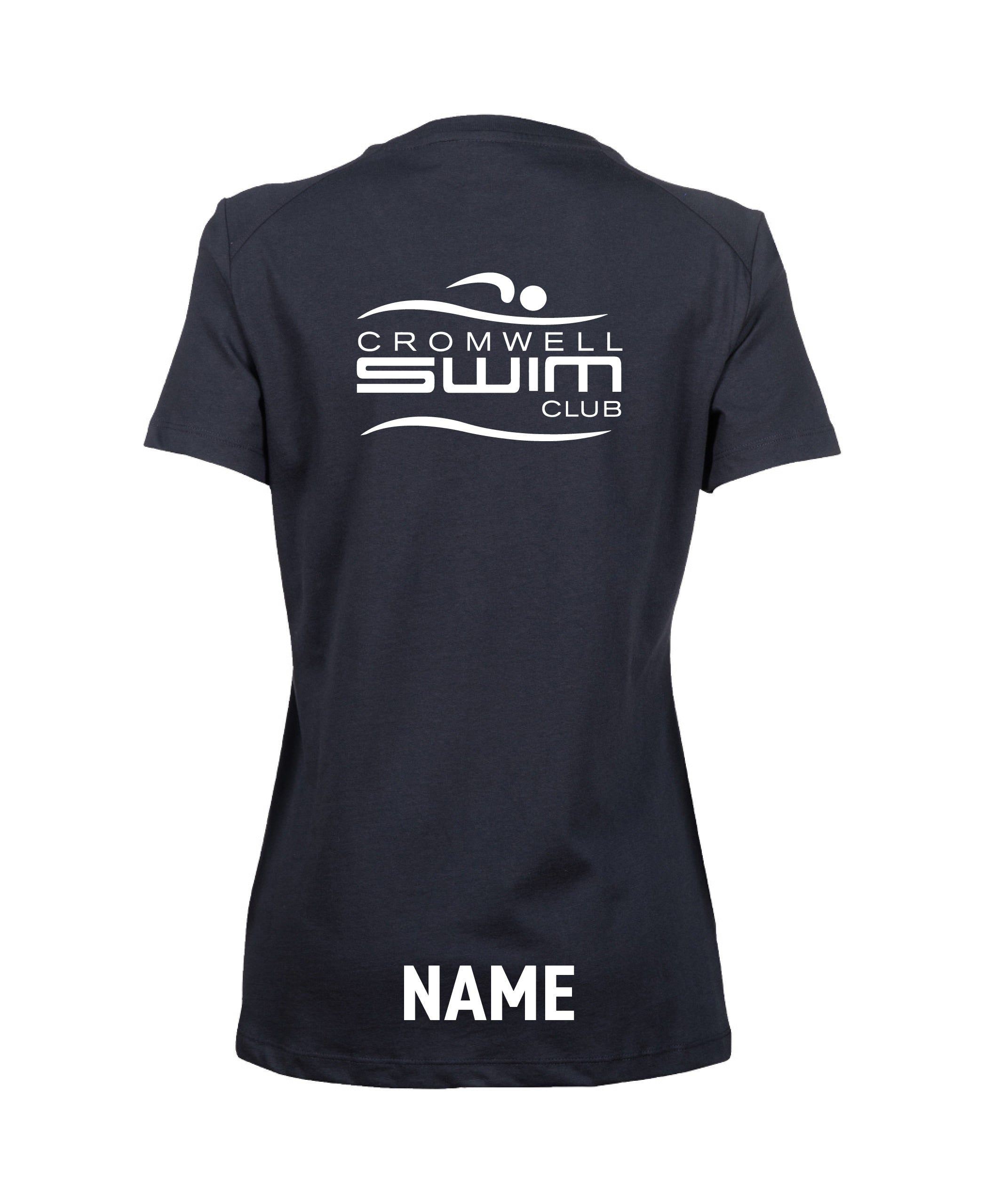 Cromwell Women's Panel T-Shirt - Navy
