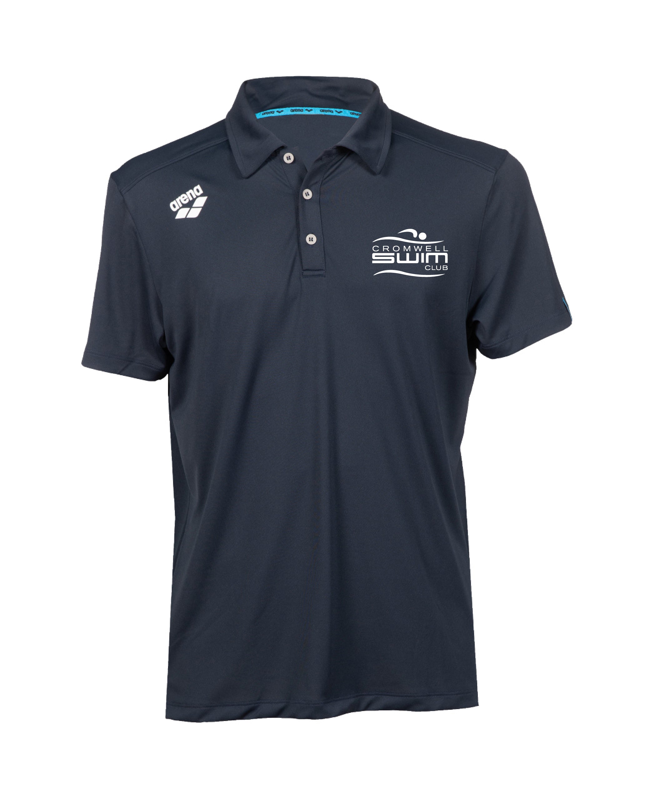 Cromwell Unisex Solid Polo - Navy