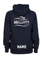 Cromwell Unisex Hooded Panel Sweatshirt - Navy