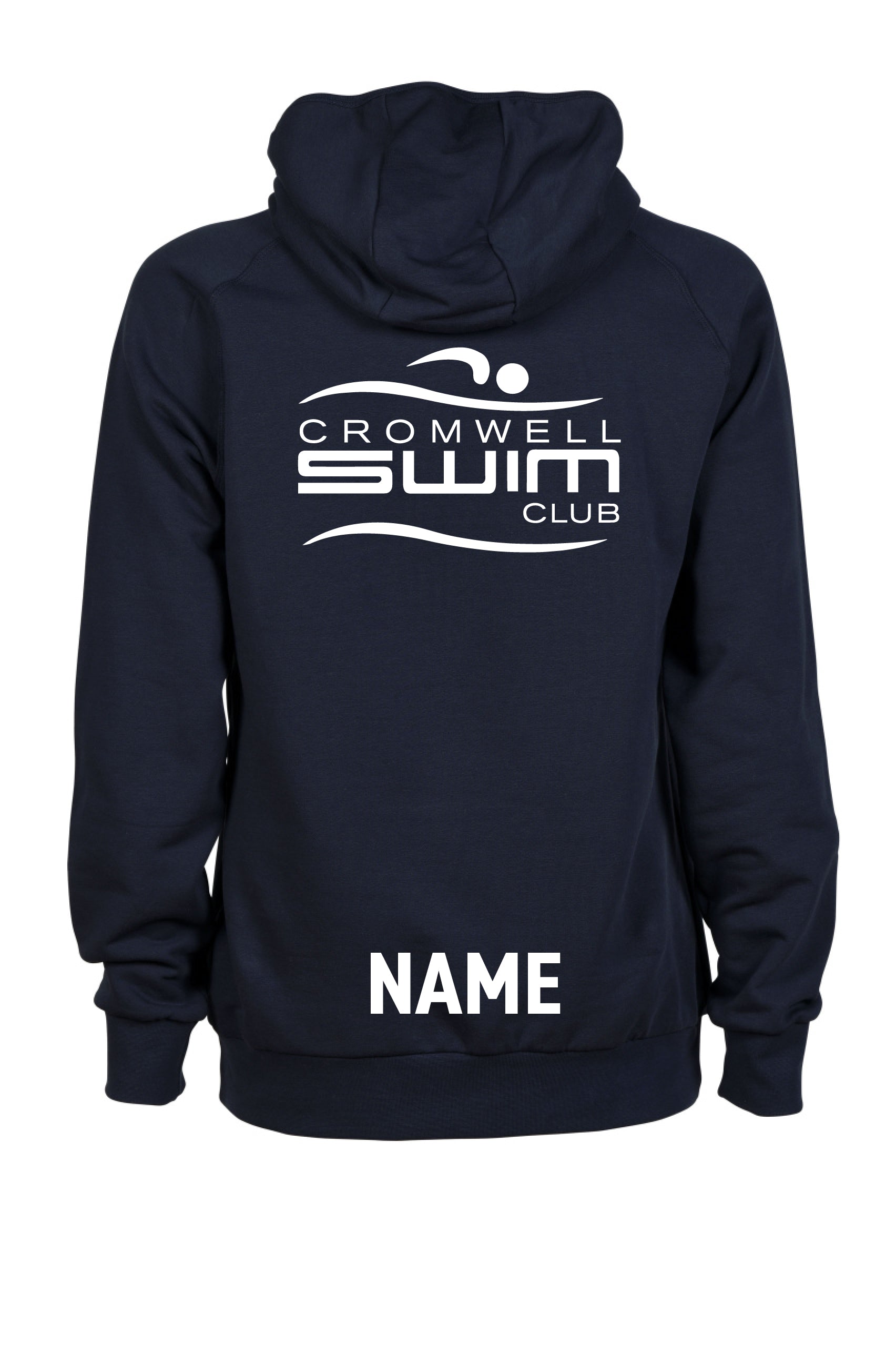 Cromwell Unisex Hooded Panel Sweatshirt - Navy