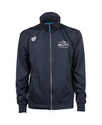 Cromwell Unisex Panel Knitted Poly Jacket - Navy