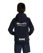 Cromwell Jr Hooded Panel Sweatshirt - Navy