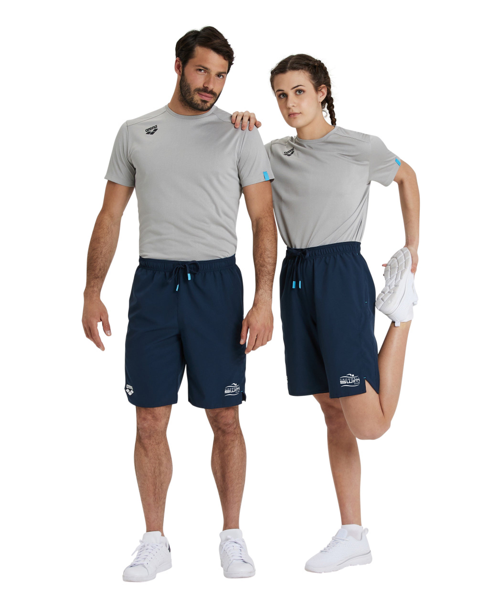 Cromwell Unisex Panel Bermuda - Navy