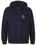 Kapiti Gymnastics Jr Full Zip Fleecy Hoodie - Navy
