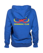 Tawa Swim Club Jr Hooded Panel Sweatshirt - Royal