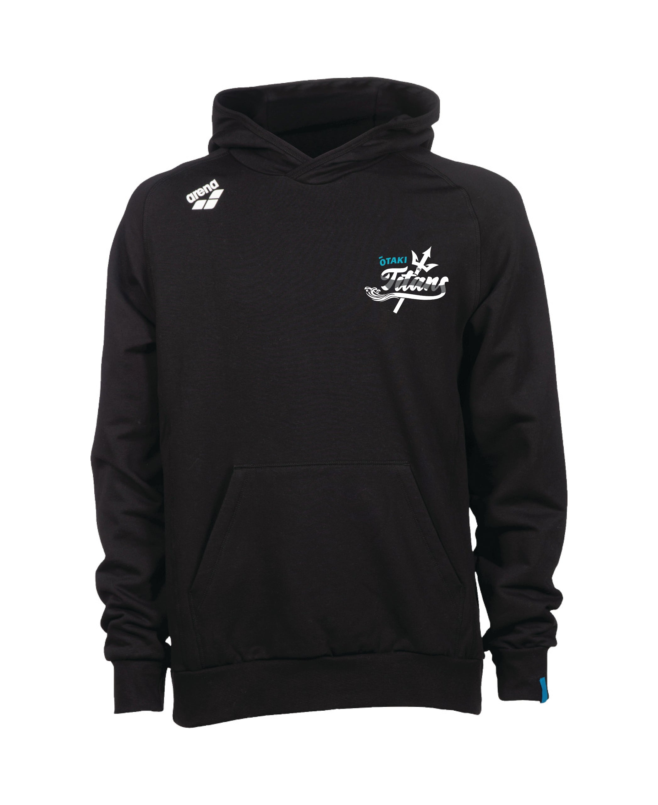Ōtaki Titans Team Hooded Panel Sweatshirt - Black