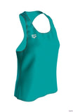 Arena Women's Gym Solid Tank Top - Persian Green