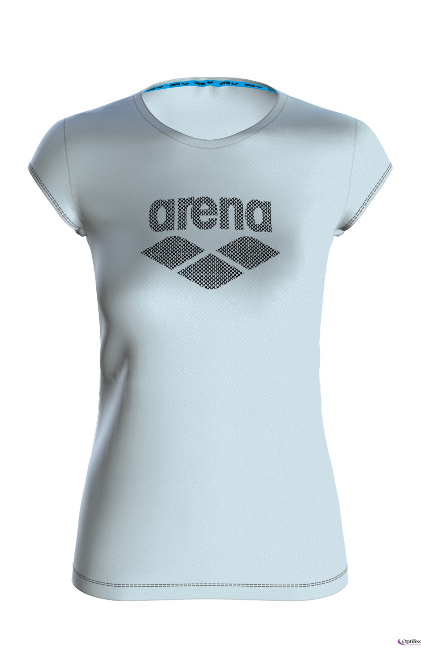 Arena Women's Gym S/S Logo T-Shirt - Frozen