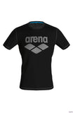 Arena Men's Gym S/S Logo - Black