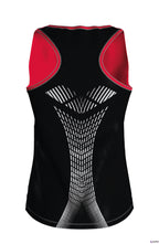 Arena Women's Running Tank Top - Fluo Red-Black