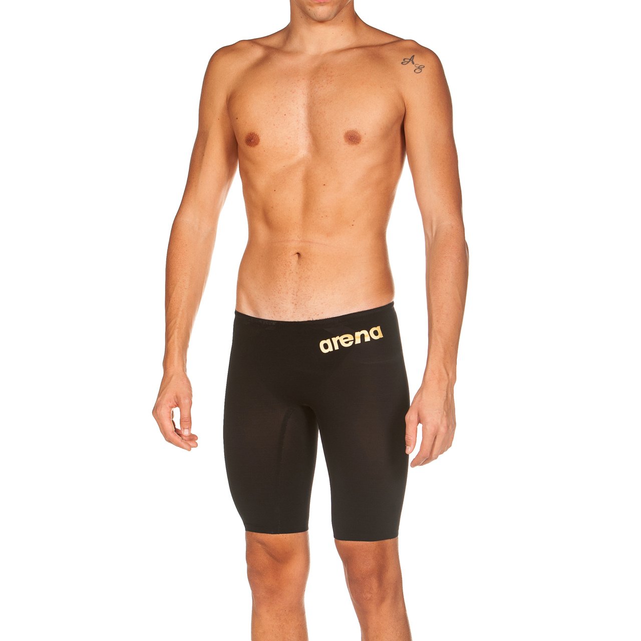 Arena M Carbon Air2 Jammer - Black-Black-Gold