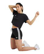 W Lorella Shorts Black