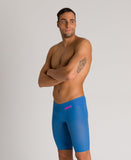 Arena Mens Powerskin R-Evo One Jammer SL Blue-Powder Pink