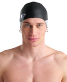 Arena Icons Team Stripe Swim Cap - Black-White